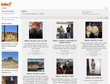 Tablet Screenshot of gallery.geekitude.com